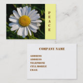 WILDFLOWERS VISITEKAARTJE (Voorkant / Achterkant)