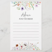 Wildflowers Vrijgezellenfeest advies voor de bruid (Voorkant)