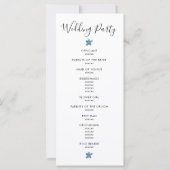 🌸 💍 Wildflowers Wedding Welkom (Achterkant)