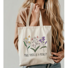  Wildflowers Zelfliefde Tote Bag
