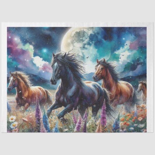 WildflowerTwilight Tissuepapier (Voorkant)