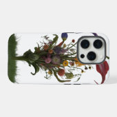 Wildflowerweide Abstracte Bloem – Appel iPhone Hoesje (Achterkant horizontaal)