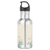 Wildflowerweide Beste Leraar Ooit Waardering Waterfles (Achterkant)