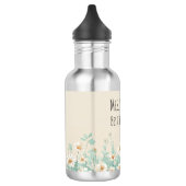 Wildflowerweide Beste Leraar Ooit Waardering Waterfles (Links)