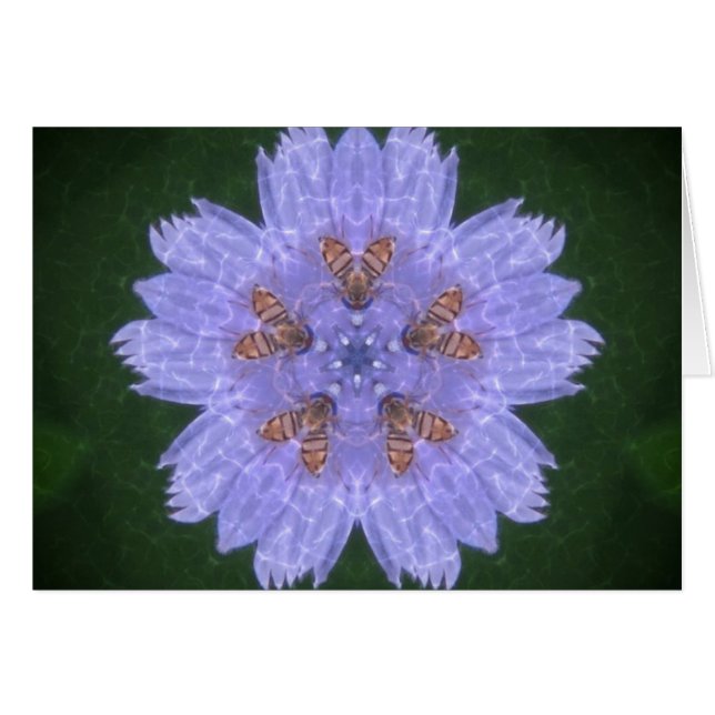 Wildfowers met bijen (Voorkant Horizontaal)