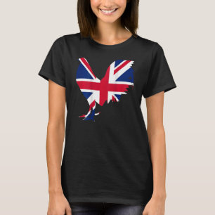 wildfowl verenigd koninkrijk Britse vlag gamefowl  T-shirt