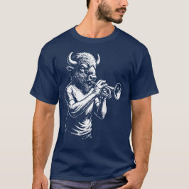 Wildhorn Musical Saxofonist Illustratie T-shirt