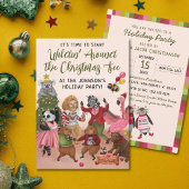 Wildin' Around the Christmas Tree Holiday Party be Kaart