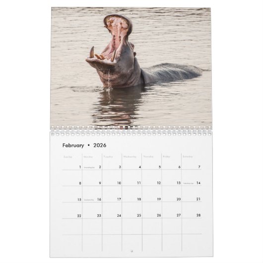 Wildkalender 2017 kalender (Feb 2026)