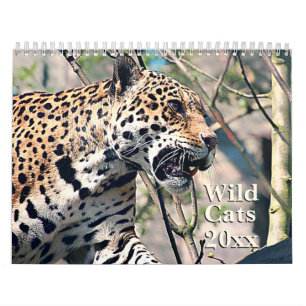 Wildkalender voor wilde katten kalender
