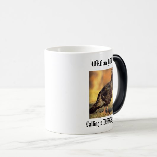 Wildkalkoen Magische Mok (Voorkant rechts)