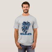 Wildkatten die het lek breken t-shirt (Voorkant volledig)