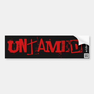 WildKidz Untamed Bumpersticker