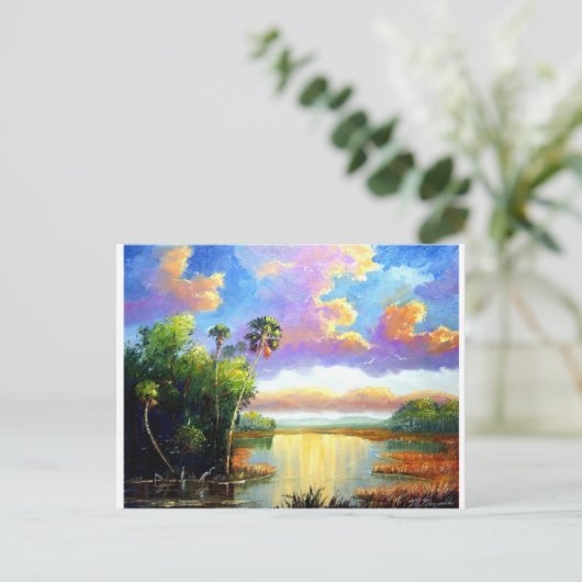 Wildl Florida Land Briefkaart (Staand voorkant)