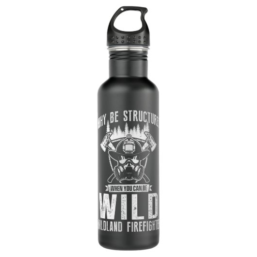 Wildland brandweerman waterfles (Voorkant)