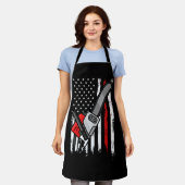 Wildland Firefighter Chainzaag Red Line American F Schort (Gedragen)