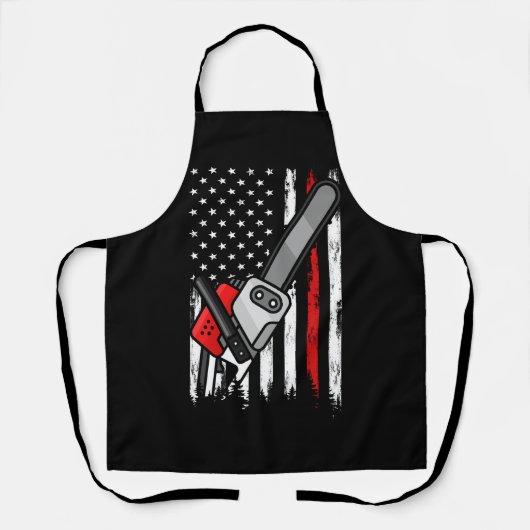 Wildland Firefighter Chainzaag Red Line American F Schort (Voorkant)