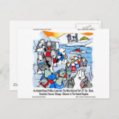 Wildleven en politiek in Alaska Funny Gifts & T - Briefkaart (Voorkant / Achterkant)