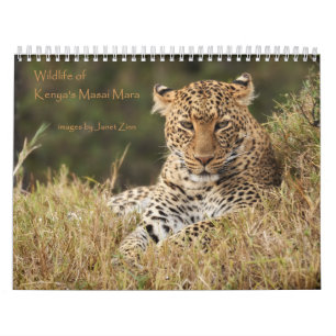 Wildleven van de Masai Mara Calender van Kenia Kalender
