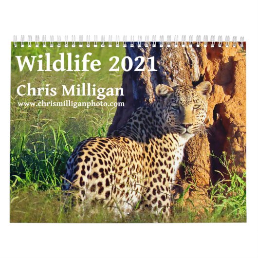 Wildlife 2021, ingediend door Chris Milligan Kalender (Hoes)