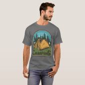 WILDLIFE 91 CAMPING vintage T-shirt (Voorkant volledig)
