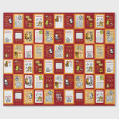 Wildlife Africa Puzzle Wrapping Paper Cadeaupapier (Vlak)