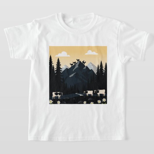 Wildlife and farm animals t-shirt (Laagn)