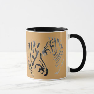 Wildlife Animal Art Zebras Mok