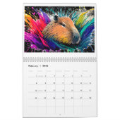 Wildlife Animal Lovers Colour Splash Art 2026 Kalender (Feb 2026)