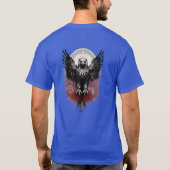 "Wildlife Animal Print T-Shirt | Majestic Eagle 🦅 (Achterkant)