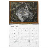 Wildlife Art Calendar Art van David Paul Kalender (Mar 2026)