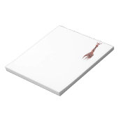 Wildlife Art Giraffe Notitieblok (Linkerzijde)