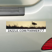 Wildlife Artwork Bumpersticker (Op auto)