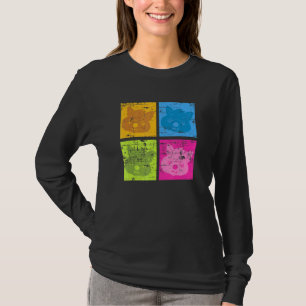 Wildlife Aussie Animal Pop Art Australië Quokka T-shirt
