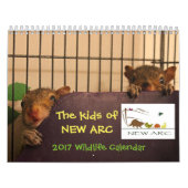Wildlife Babies Agenda 2017 Kalender (Hoes)