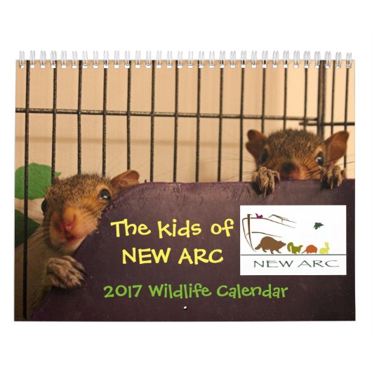 Wildlife Babies Agenda 2017 Kalender (Hoes)