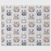 Wildlife Babies Cadeaupapier (Vlak)