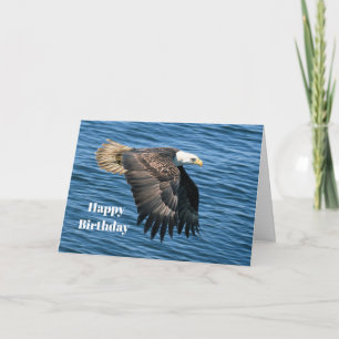 Wildlife Bald Eagle Foto Birthday Kaart