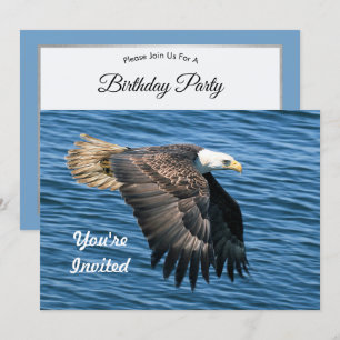 Wildlife Bald Eagle Foto Verjaardag Kaart