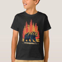 Wildlife Beauty Beer tussen de bomen T-shirt