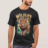 Wildlife behoort tot het wilde T-shirt (Voorkant)