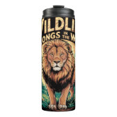 Wildlife behoort tot het wilde T-shirt Thermosbeker (Voorkant)