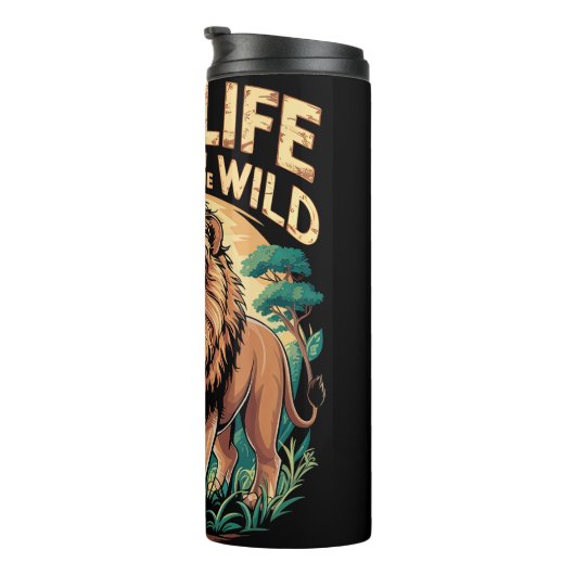 Wildlife behoort tot het wilde T-shirt Thermosbeker (Geroteerd rechts)