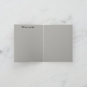 Wildlife Bengal Tiger drukte Joke Notitiekaartje (Binnen)