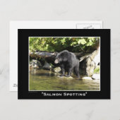 Wildlife Beren Dierenliefhebbers Design Briefkaart (Voorkant / Achterkant)