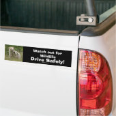 Wildlife Beren Dierenliefhebbers Design Bumpersticker (Op Truck)