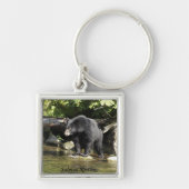 Wildlife Beren Dierenliefhebbers Design Sleutelhanger (Voorkant)
