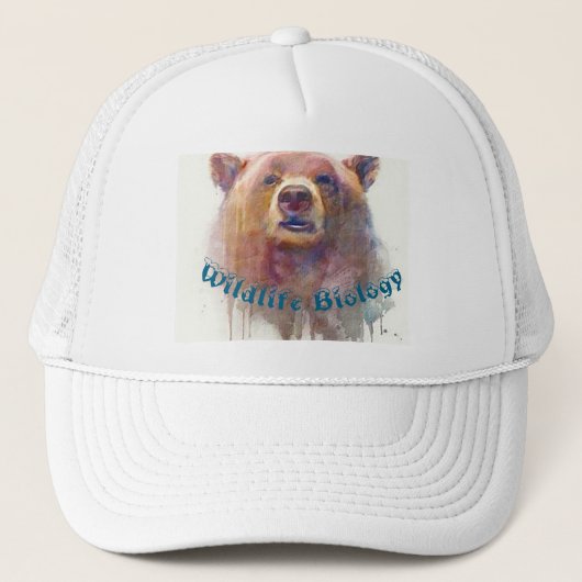 "Wildlife Biologie" Trucker Pet (Voorkant)