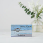 Wildlife Biologist Birdwatching Tours Ecotourism Visitekaartje (Staand voorkant)