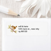Wildlife Bird Return Address Labels (Insitu)